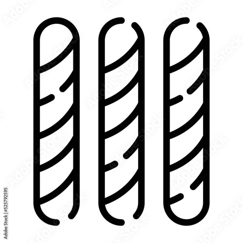 This is multicolour candy sticks