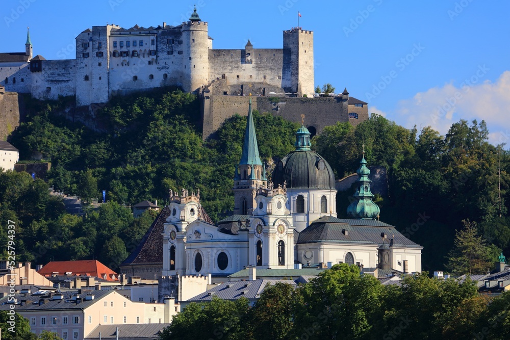 Salzburg, Austria. Landmarks of Austria.
