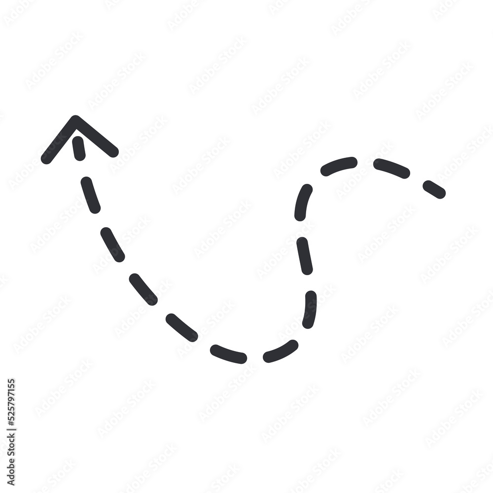 Free hand drawn line drawing arrow set design isolated on white background Free hand drawn line drawing arrow set design isolated on white background