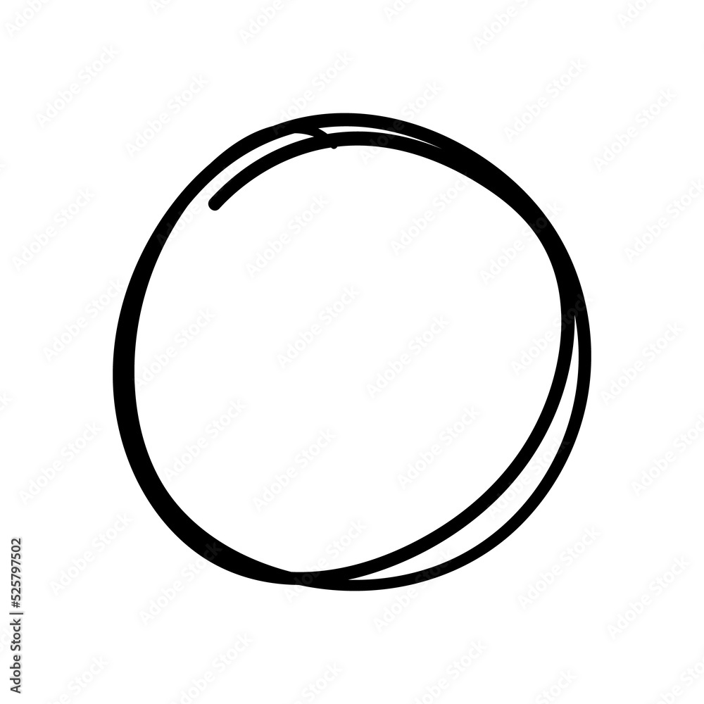 Scribble circle sketch line text frame isolated on white background. Scribble circle sketch line text frame isolated on white background.