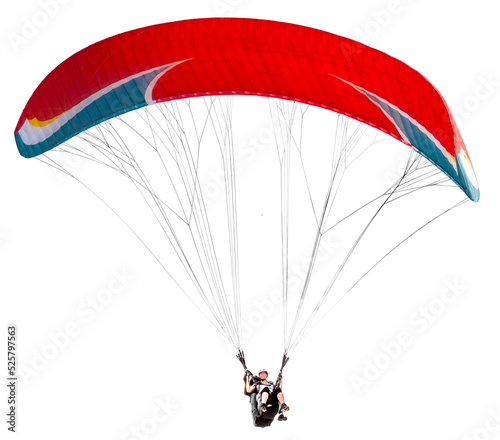 paraglider in the sky photo