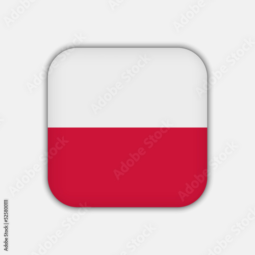 Free Download Poland flag, official colors. Vector illustration. - GFXLoad