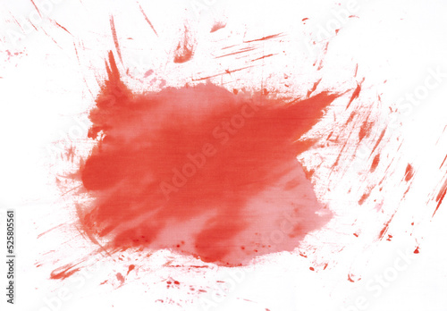 Blood Splatter Smear Stain Overlay Texture  © NeoStock
