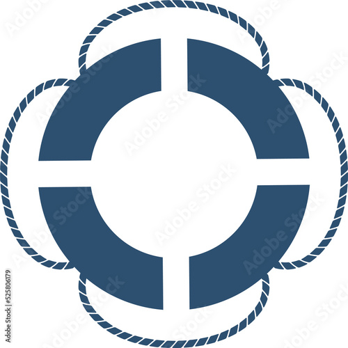 Billede på lærred Life preserver icon