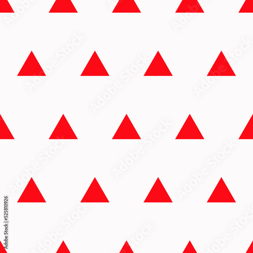 Red triangle on white background.