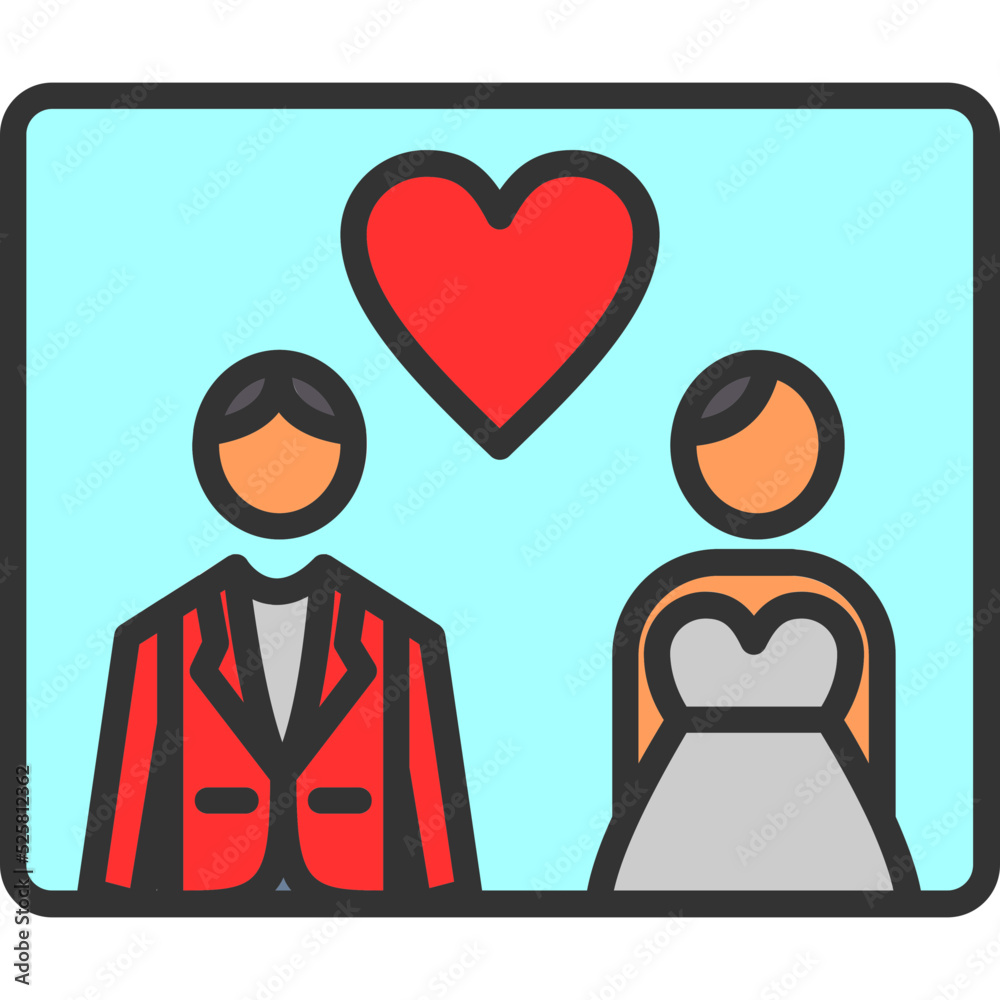 Wedding Photos Icon Wedding Photos Icon