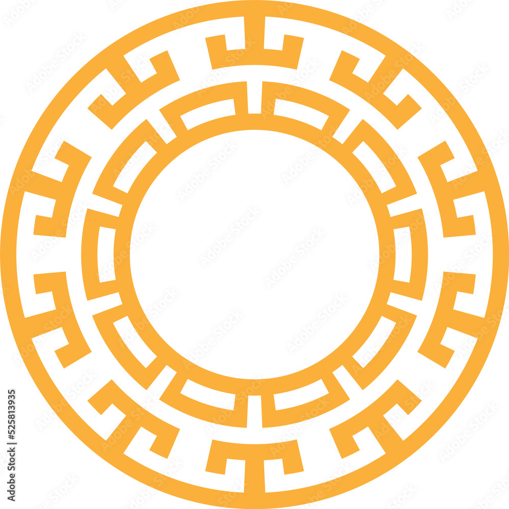 Chinese style ring pattern for Mid-autumn festival. Chinese style ring pattern for Mid-autumn festival.