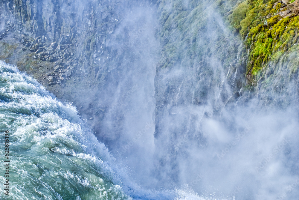 Gullfoss waterfall in Iceland Gullfoss waterfall in Iceland