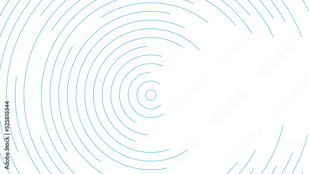 Blue circular lines abstract futuristic technology vector background Blue circular lines abstract futuristic technology vector background