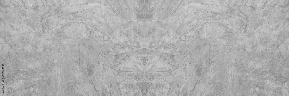 Naklejka premium Old wall texture cement dirty gray with black background abstract grey and silver color design are light with white background.