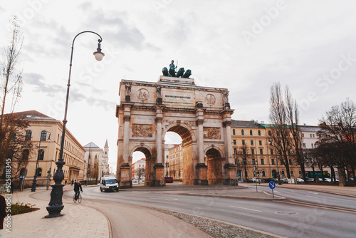 The Siegestor in Munich, Germany photo