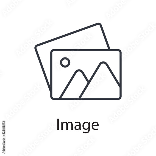 Image vector outline Icon Design illustration. Miscellaneous Symbol on White background EPS 10 File