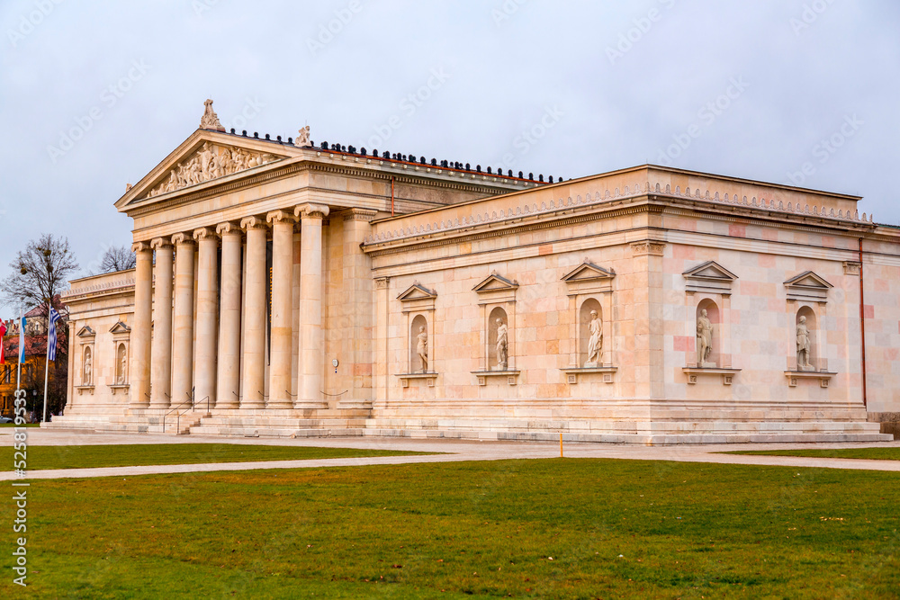 Königsplatz square, built in the style of European Neoclassicism in the 19th century, Munich, Germany