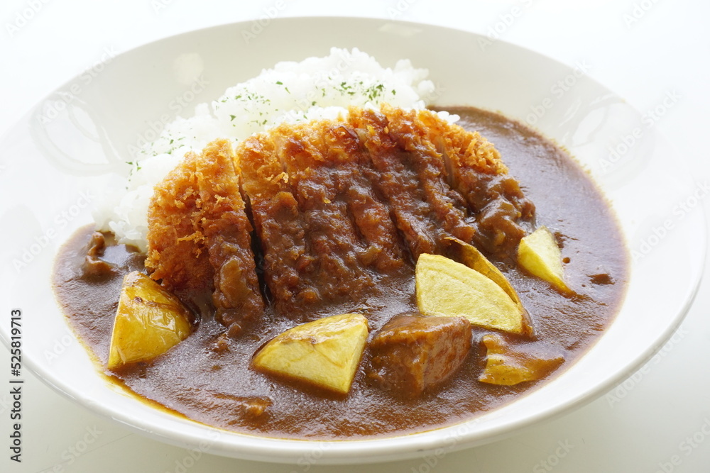 カツカレー　カレーライス
