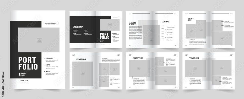 Portfolio Layout Template Design or Portfolio Design Portfolio Layout Template Design or Portfolio Design