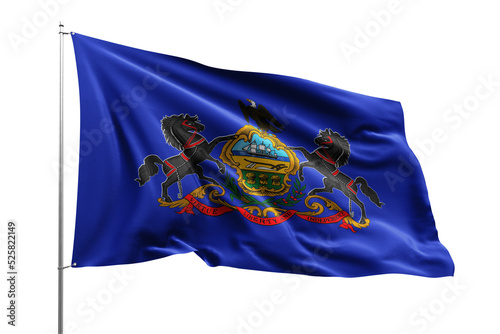 flag national transparent high quality flying realistic real original pennsylvania photo