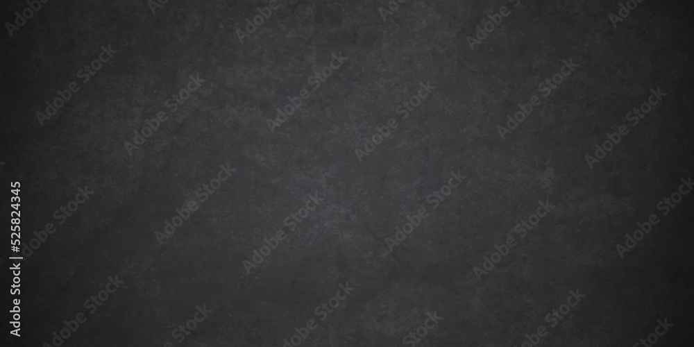 Dark Black stone concrete grunge backdrop texture background anthracite panorama. Panorama dark grey grunge black slate background or texture.