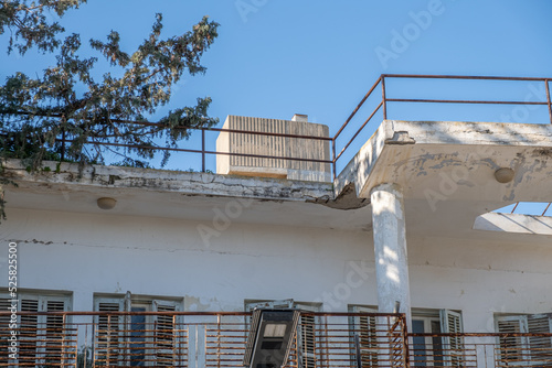 The abandoned city, ghost town, Varosha in Famagusta, North Cyprus. The local name is 