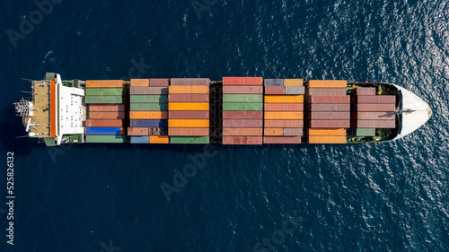 International Containers Cargo ship, oversea Freight Transportation, 