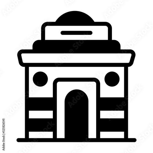 india gate vector icon. Hindu festival, Hindu celebration icon,