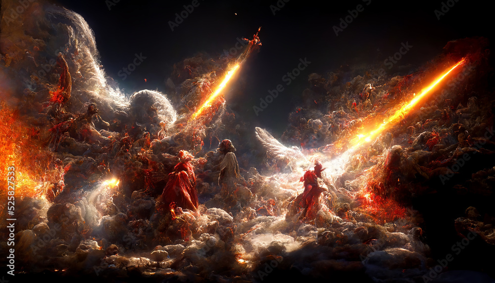 battle between heaven and hell