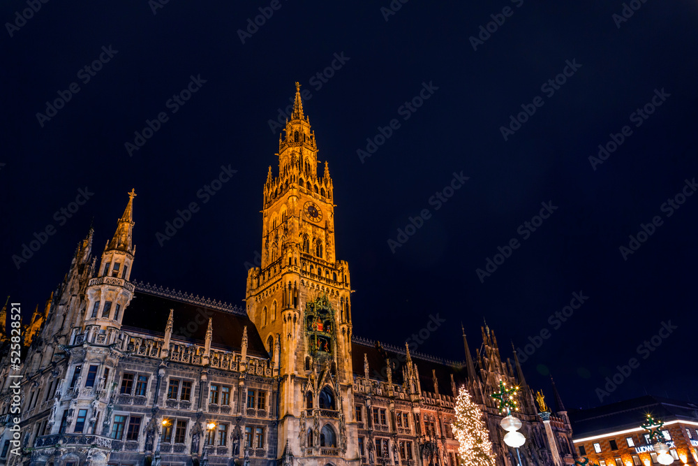 The New Town Hall - Glockenspiel in Munich, Germany