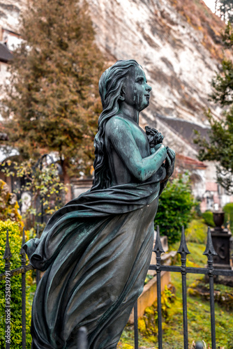 The Petersfriedhof or St. Peter's Cemetery in Salzburg, Austria