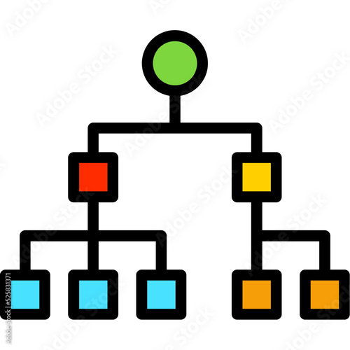 Organization Chart Icon