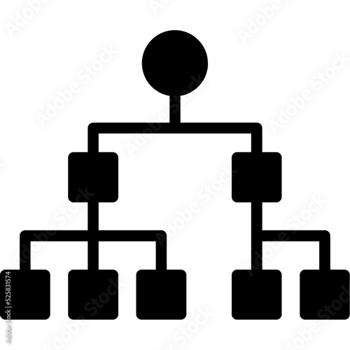 Organization Chart Icon