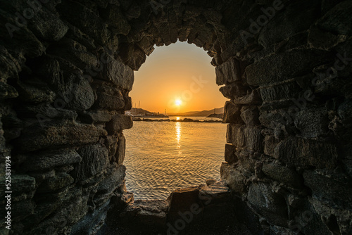 Naousa village in the Cyclades Archipelago, Greece © Anibal Trejo