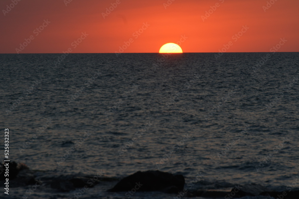 Spectacular sunset view in Turkey Spectacular sunset view in Turkey