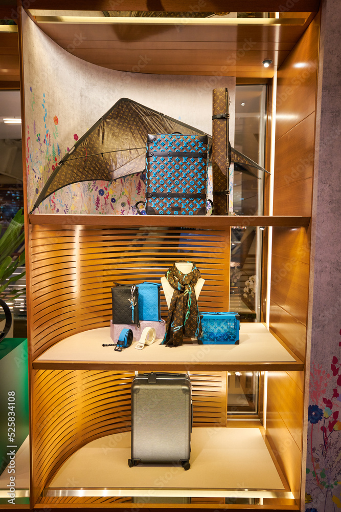 Louis Vuitton at Marina Bay Sands Editorial Stock Photo - Image of