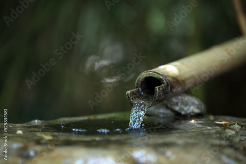 Bamboo fountain