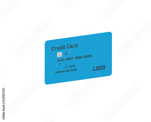 Glassmorphic bank card