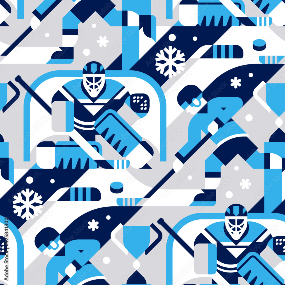 canvas-wall-art-ice-hockey-seamless-pattern-vector-illustration-alexey-boychenko-canvas-prints-abposters-com