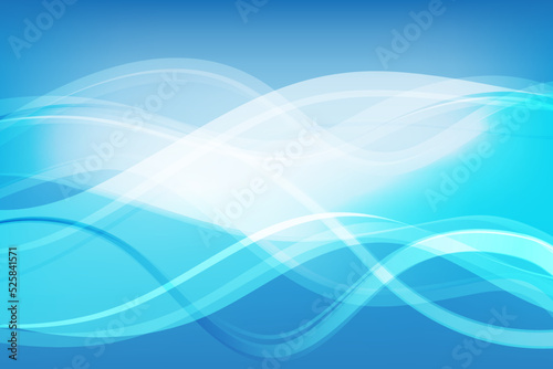 Bright  wavy abstract background. Vector design © andrykay