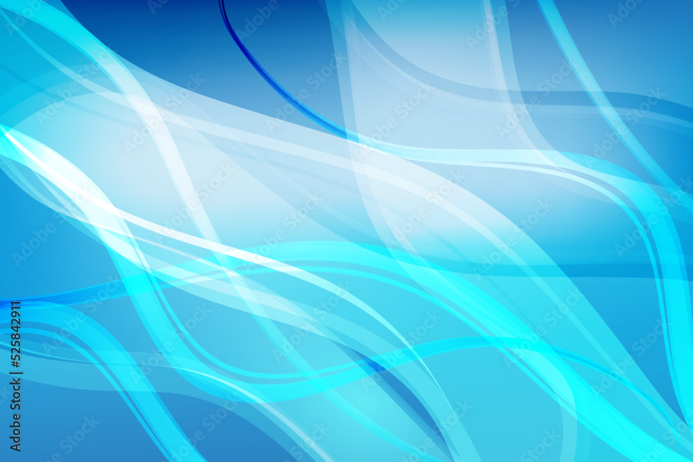 Bright  wavy abstract background. Vector design