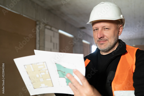 Construction designer. Man ...