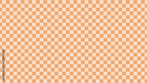 aesthetic cute minimal brown checkers, checkerboard, gingham decoration