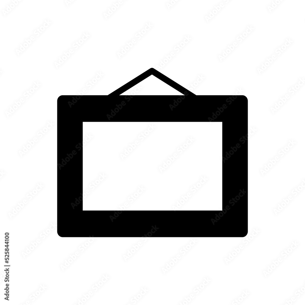 photo frame icon vector illustration logo template for many purpose. Isolated on white background. photo frame icon vector illustration logo template for many purpose. Isolated on white background.