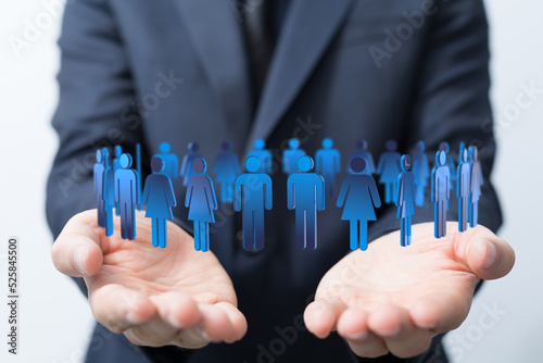 people network structure HR...