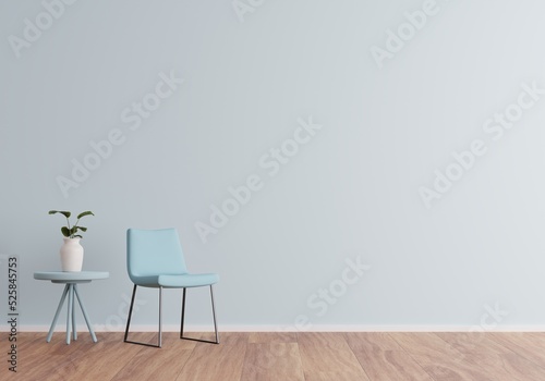 Minimalist modern living room interior background  living room in Scandinavian style  empty wall mockup  3d rendering