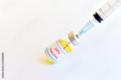 Human Papillomavirus vaccine or HPV vaccine for injection, preventive vaccine for cervical cancer photo