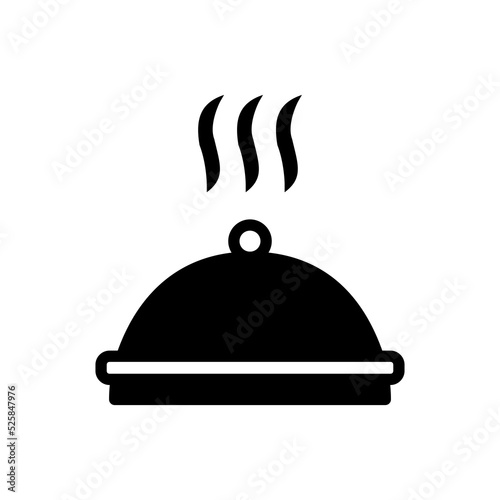 tray icon vector illustration logo template for many purpose. Isolated on white background.