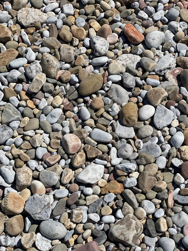pebbles on the beach in the Uk 