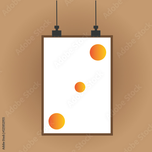 Poster and flyer mockup design