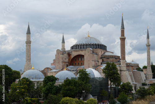 Hagia Sophia Mosque in Istanbul, Turkey -