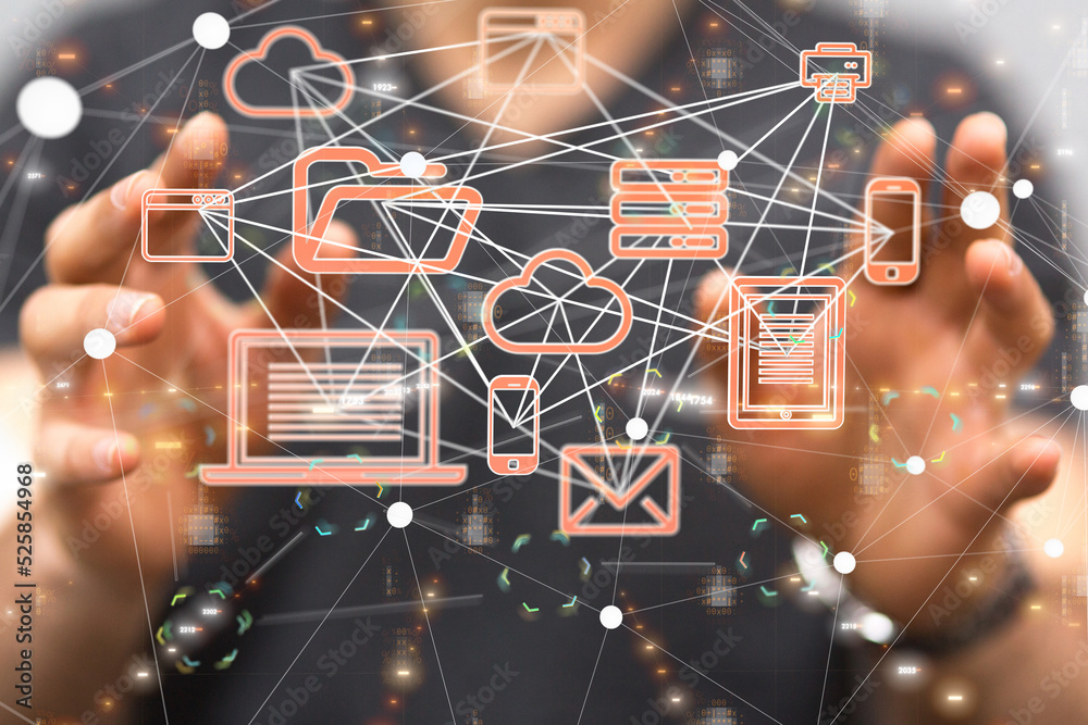 Business intelligence analyst dashboard on virtual Business intelligence analyst dashboard on virtual