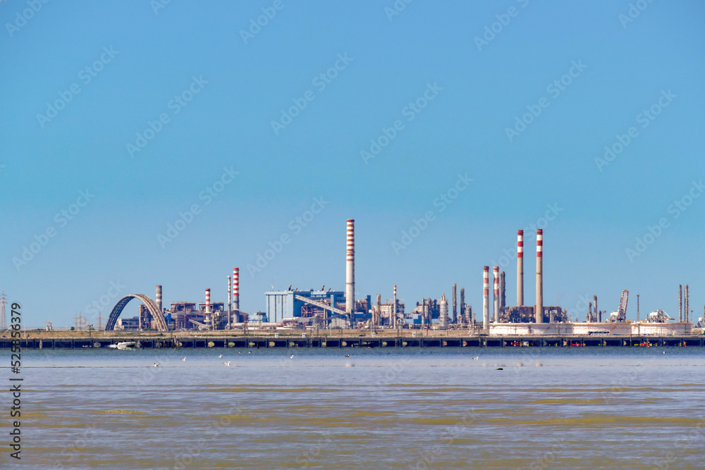oil refinery in the Bay of Venice