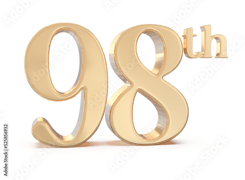 3d golden number 98th